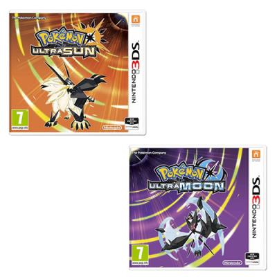 Pokémon Ultra Sun + Ultra Moon - Edição Dupla 3DS Online