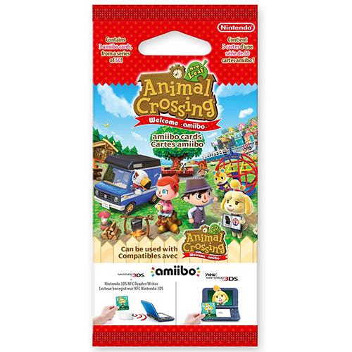 Animal Crossing: Happy Home Designer - New Leaf 3 Cards Pack Supply