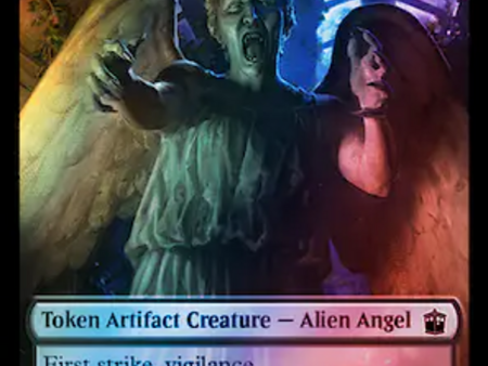 Alien Angel    Alien Salamander Double-Sided Token (Surge Foil) [Doctor Who Tokens] Online now