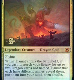 Tiamat [Dungeons & Dragons: Adventures in the Forgotten Realms Prerelease Promos] Discount