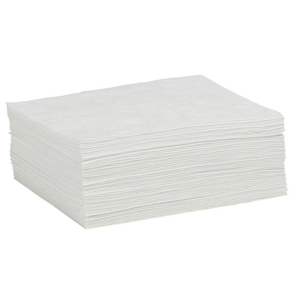 Chemtex - Oil Only Standard Meltblown Pads -Heavy Weight - 17  x 19  x 3 8  - 100 Pack - P12W Discount