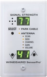 Winegard Co - SENSOR PRO SIGNAL METER BLK,SENSARPRO TV SIGNAL METER - RFL332 Online now