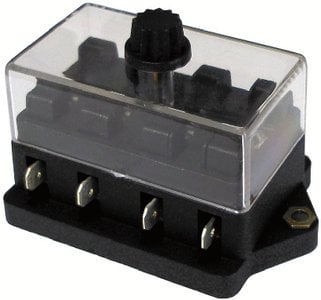 Wirthco - ATO ATC Fuse Block, 4 Position - 301107 Supply