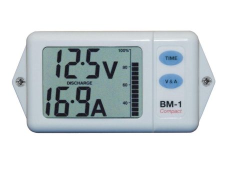 Clipper BM-1CW Battery Monitor Compact White - BM-1CW Supply