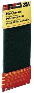 3M - Hand Sanding Stripping Pad - Green - Coarse - 4.375 inch x 11 inch - 07413 For Sale