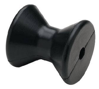 Sea Choice - Black Rubber Bow Roller 3  - 56301 Supply